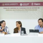 Gobierno de México y de Quintana Roo firman acciones de protección de la riqueza natural