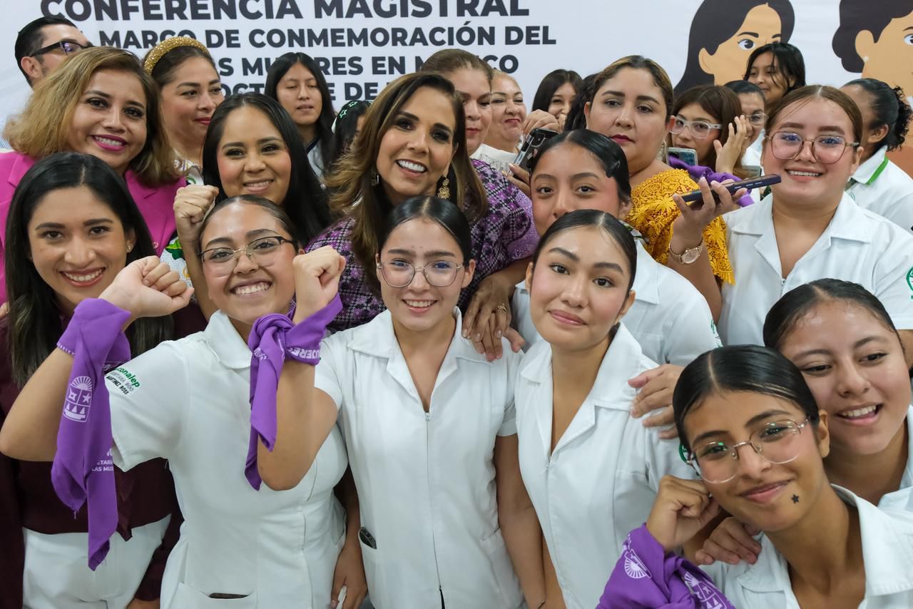 Mara Lezama con la fuerza de las mujeres