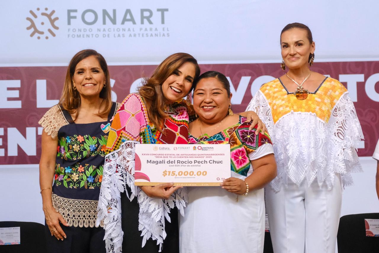 El gobierno de Quintana Roo celebra el arte textil y artesanal del pueblo maya